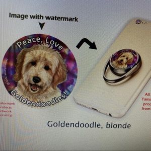 New phone ring stand